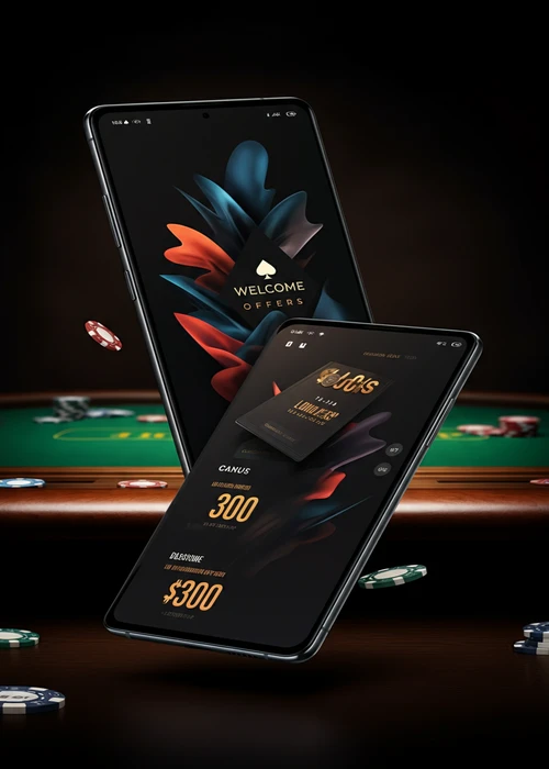 Vibrant urban jungle interface of King Johnnie Casino showcasing popular slot games and welcome bonus banners